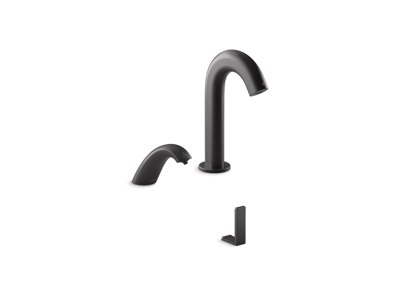 KOHLER K-181029-BB1-BL Touchless lavatory faucet and soap dispenser for Constellation™ lavatory system, 0.5 gpm  -  Matte Black