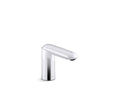 KOHLER K-103K36-SATA-CP Kumin Touchless Single-Hole Lavatory Faucet With Kinesis Sensor Technology, 0.35 Gpm - Polished Chrome
