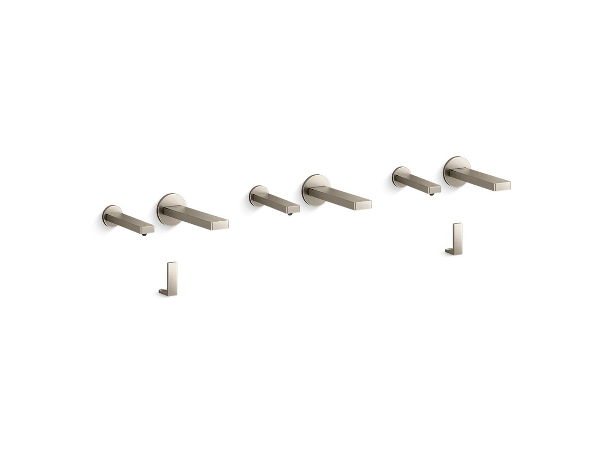 KOHLER K-181028-BC1-BN Composed Touchless Lavatory Faucets And Soap Dispensers For Constellation Lavatory System, 0.5 Gpm - Vibrant Brushed Nickel