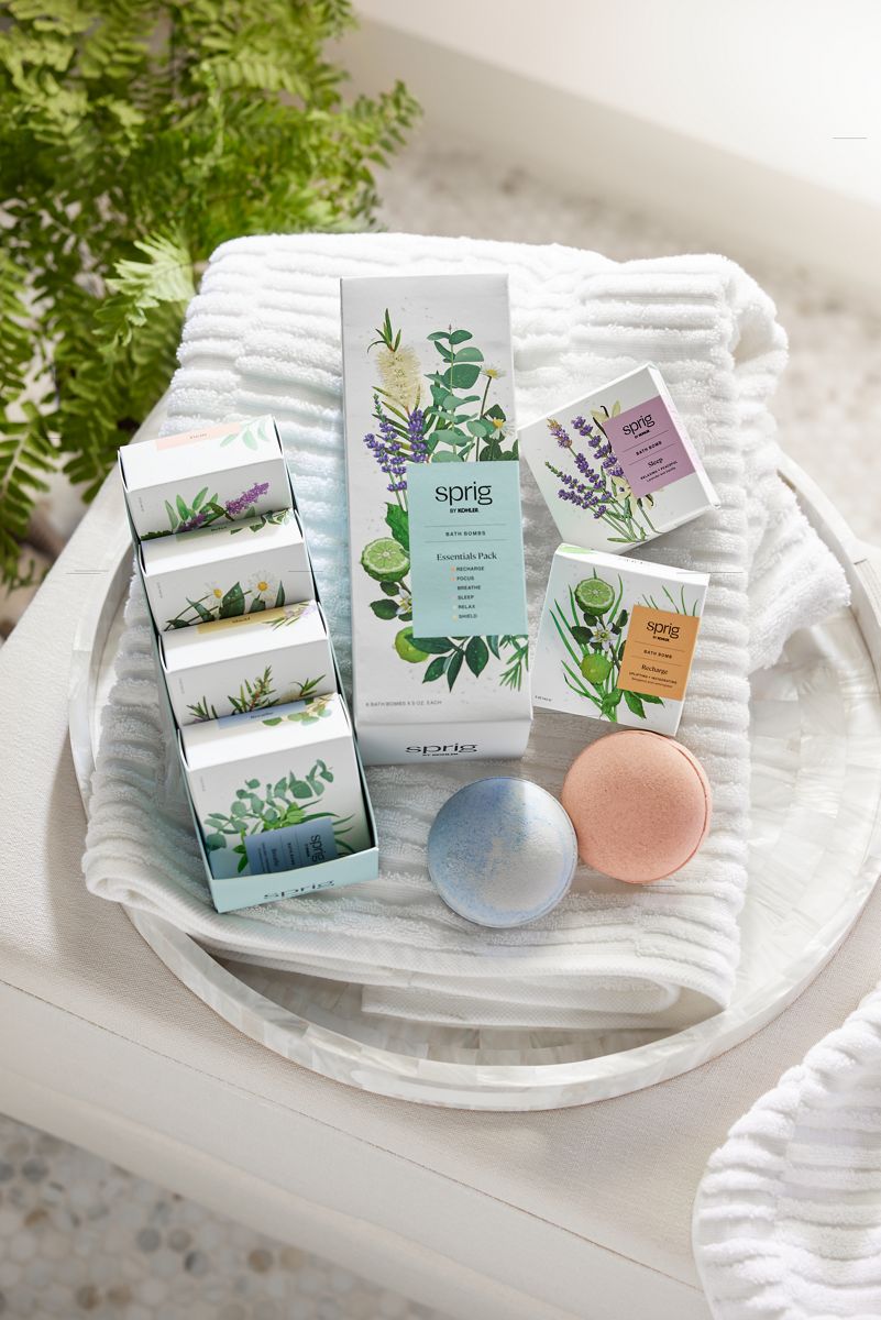 KOHLER K-28152-B6-NA Sprig Bath Bomb Essentials Pack