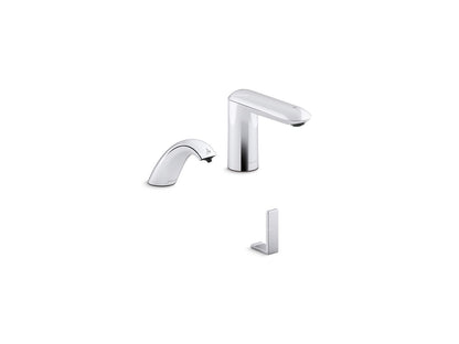 KOHLER K-181029-BK1-BN Kumin Curve Touchless lavatory faucet and soap dispenser for Constellation lavatory system, 0.5 gpm - Vibrant Brushed Nickel