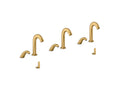 KOHLER K-181033-BB1-2MB Oblo Curve Touchless Lavatory Faucets And Soap Dispensers For Constellation Lavatory System, 0.5 Gpm - Vibrant Brushed Moderne Brass