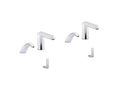 KOHLER K-181032-BK1-CP Kumin Curve Touchless Lavatory Faucets And Soap Dispensers For Constellation Lavatory System, 0.5 Gpm - Polished Chrome
