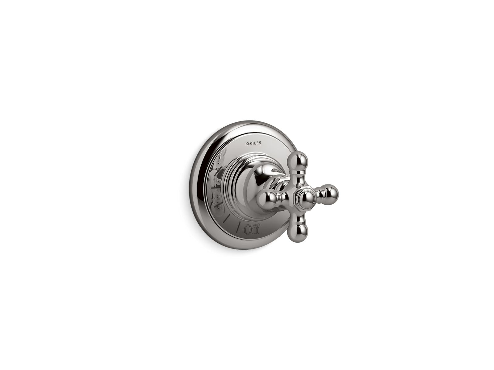 KOHLER K-T72771-3-TT Artifacts Mastershower Volume Control Valve Trim With Cross Handle - Vibrant Titanium