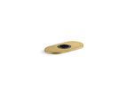KOHLER K-13478-A-2MB 4" Escutcheon Plate For Insight And Kinesis Faucet - Vibrant Brushed Moderne Brass