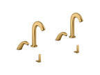 KOHLER K-181032-BB1-2MB Oblo Curve Touchless Lavatory Faucets And Soap Dispensers For Constellation Lavatory System, 0.5 Gpm - Vibrant Brushed Moderne Brass