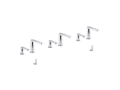 KOHLER K-181031-BC1-2MB Composed Touchless lavatory faucets and soap dispensers for Constellation lavatory system, 0.5 gpm - Vibrant Brushed Moderne Brass