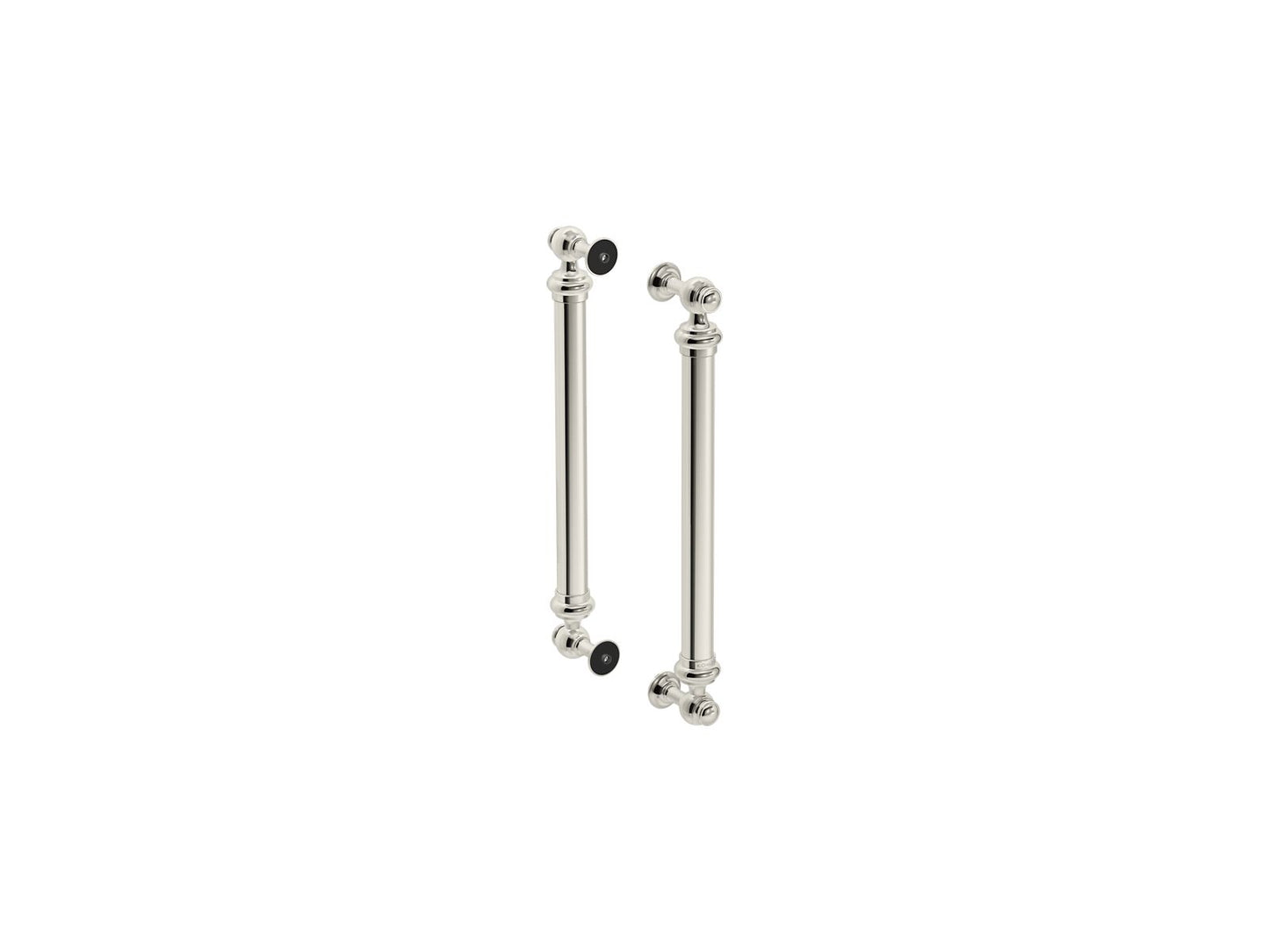 KOHLER K-701728-SN Artifacts 16-7/16" Back-To-Back Shower Door Handles In Vibrant Polished Nickel