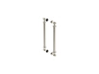 KOHLER K-701728-SN Artifacts 16-7/16" Back-To-Back Shower Door Handles - Vibrant Polished Nickel