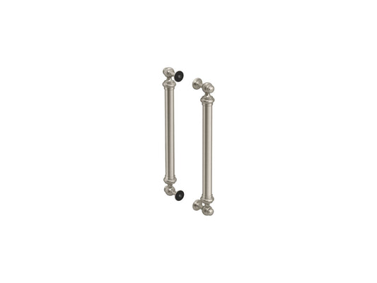 KOHLER K-701728-BN Artifacts 16-7/16" Back-To-Back Shower Door Handles In Vibrant Brushed Nickel