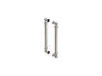 KOHLER K-701728-BN Artifacts 16-7/16" Back-To-Back Shower Door Handles - Vibrant Brushed Nickel