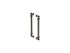 KOHLER K-701728-2BZ Artifacts 16-7/16" Back-To-Back Shower Door Handles - Oil-Rubbed Bronze