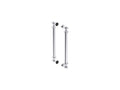 KOHLER K-701728-CP Artifacts 16-7/16" Back-To-Back Shower Door Handles - Polished Chrome