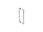 KOHLER K-701728-CP Artifacts 16-7/16" Back-To-Back Shower Door Handles - Polished Chrome