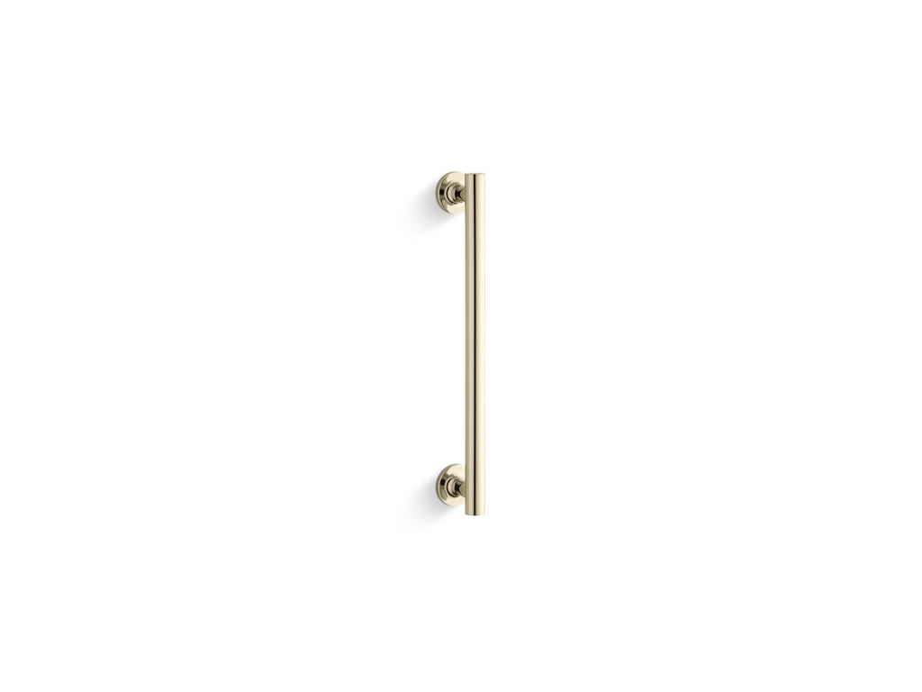 KOHLER K-705767-AF Purist 14" Pivot Shower Door Handle - Vibrant French Gold