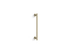 KOHLER K-705767-AF Purist 14" Pivot Shower Door Handle - Vibrant French Gold