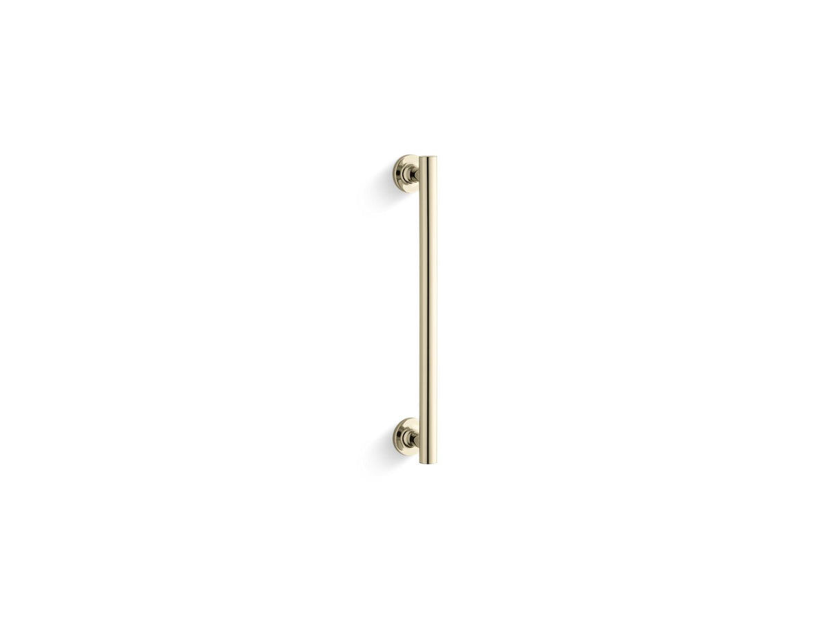 KOHLER K-705767-AF Purist 14" Pivot Shower Door Handle - Vibrant French Gold