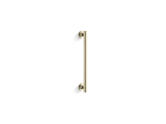 KOHLER K-705767-AF Purist 14" pivot shower door handle - Vibrant French Gold