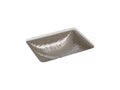 KOHLER K-28823-G3-B11 Yepsen 20" Rectangular Undermount Bathroom Sink, No Overflow - Opaque Doe