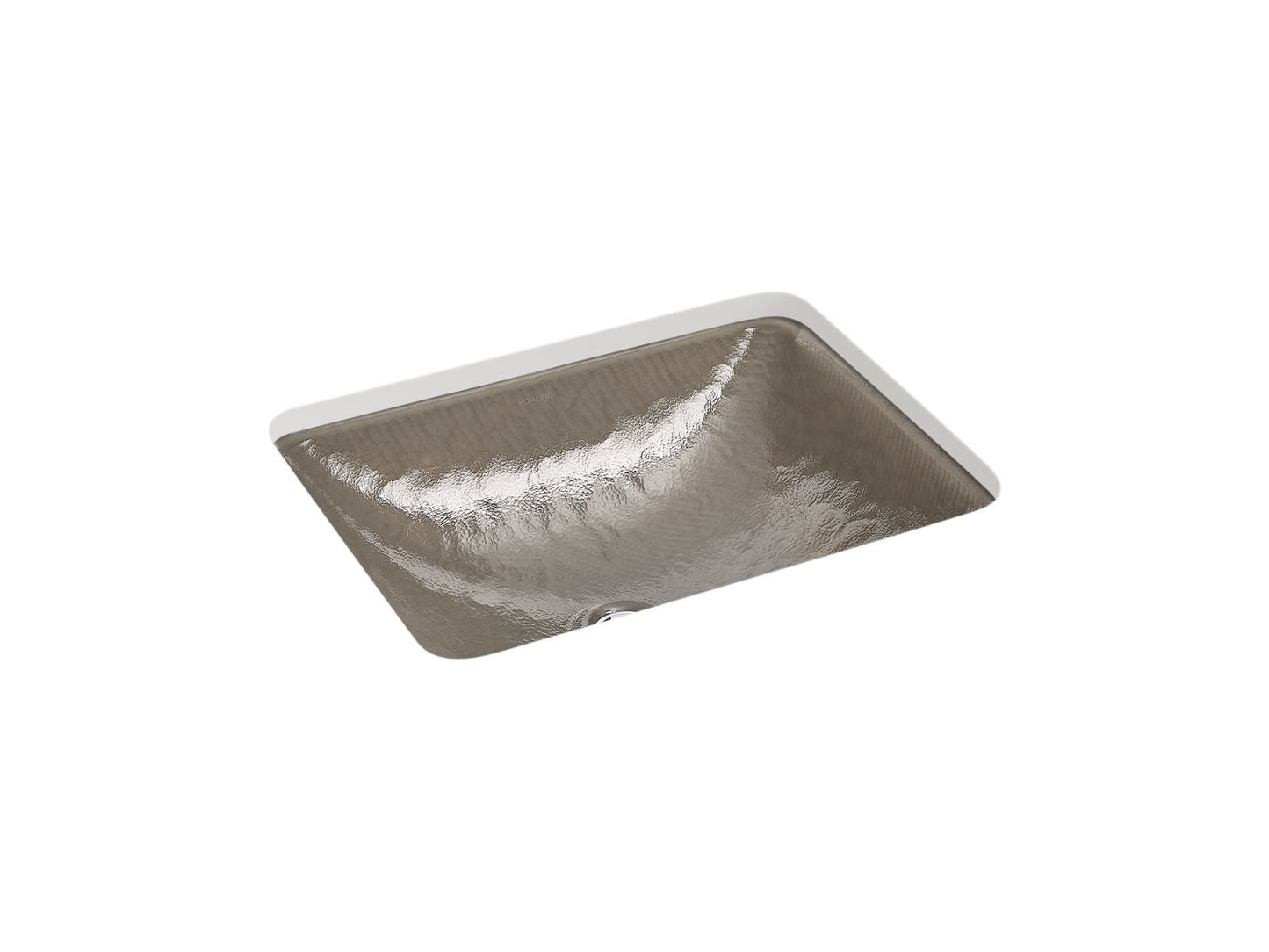 KOHLER K-28823-G3-B11 Yepsen 20" Rectangular Undermount Bathroom Sink, No Overflow In Opaque Doe