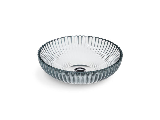 KOHLER K-28824-B11 Salute 15" round vessel bathroom sink, no overflow - Ice