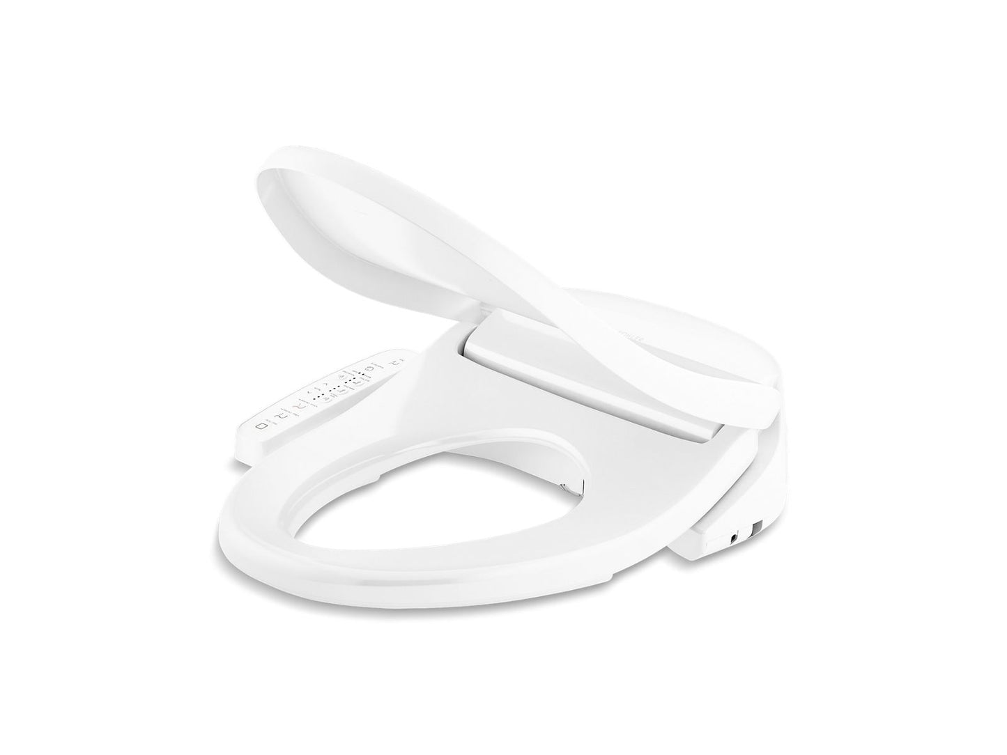 KOHLER K-32330-0 Purewash E580 Elongated Bidet Toilet Seat In White