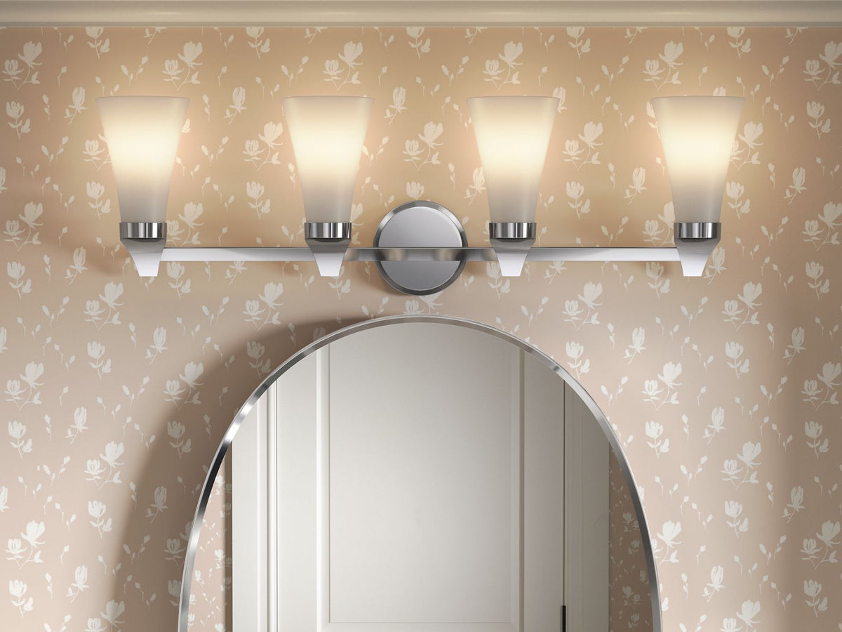 KOHLER K-26849-SC04-BNL Simplice Four-Light Sconce - Brushed Nickel