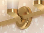 KOHLER K-26848-SC03-2GL Simplice Three-Light Sconce - Brushed Moderne Brass