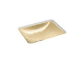KOHLER K-28823-TG7 Yepsen 20" Rectangular Undermount Bathroom Sink, No Overflow - Translucent Sandalwood