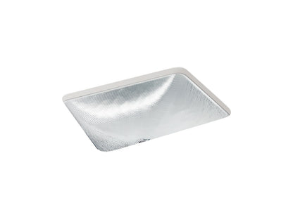 KOHLER K-28823-B11 Yepsen 20" rectangular undermount bathroom sink, no overflow - Ice