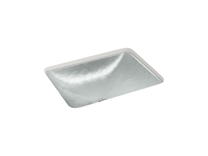 KOHLER K-28823-TG8 Yepsen 20" rectangular undermount bathroom sink, no overflow - Translucent Stone