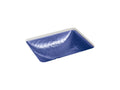 KOHLER K-28823-G6-B11 Yepsen 20" Rectangular Undermount Bathroom Sink, No Overflow - Opaque Sapphire