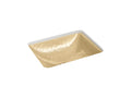 KOHLER K-28823-G7-B11 Yepsen 20" Rectangular Undermount Bathroom Sink, No Overflow - Opaque Sandalwood