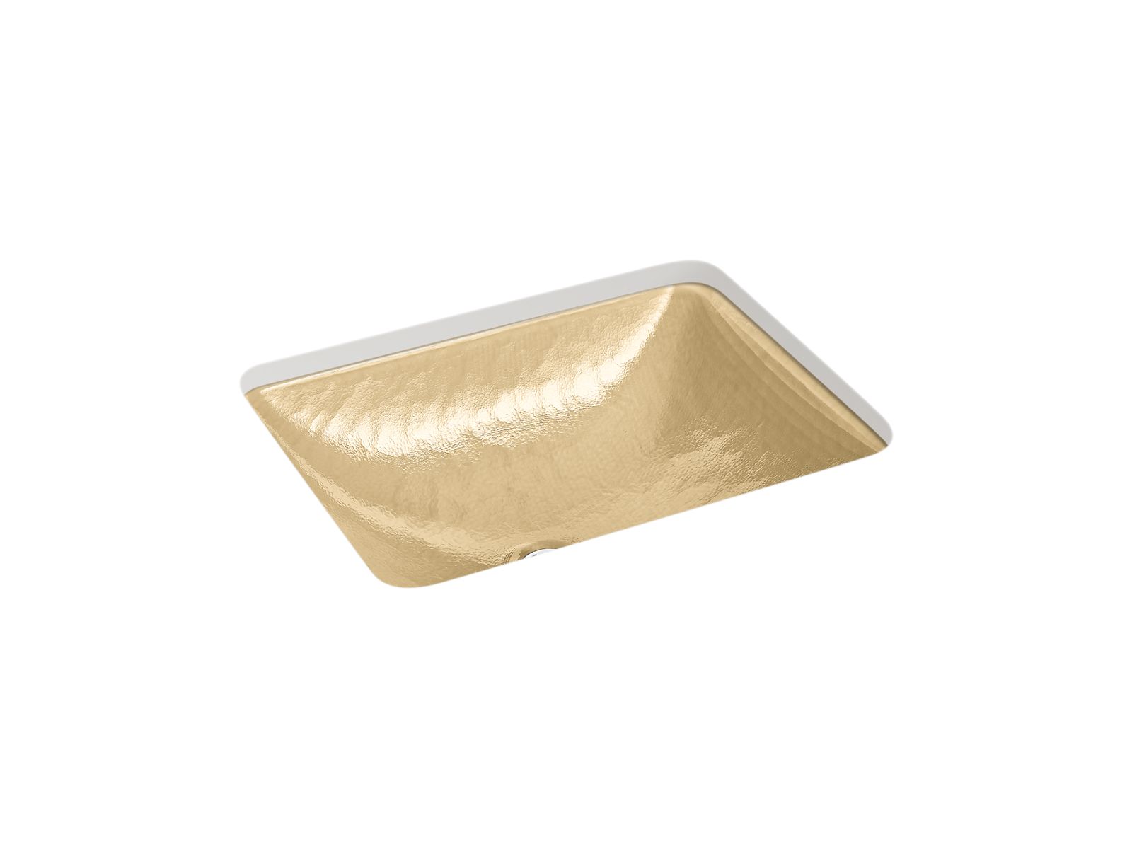 KOHLER K-28823-G7-B11 Yepsen 20" Rectangular Undermount Bathroom Sink, No Overflow - Opaque Sandalwood