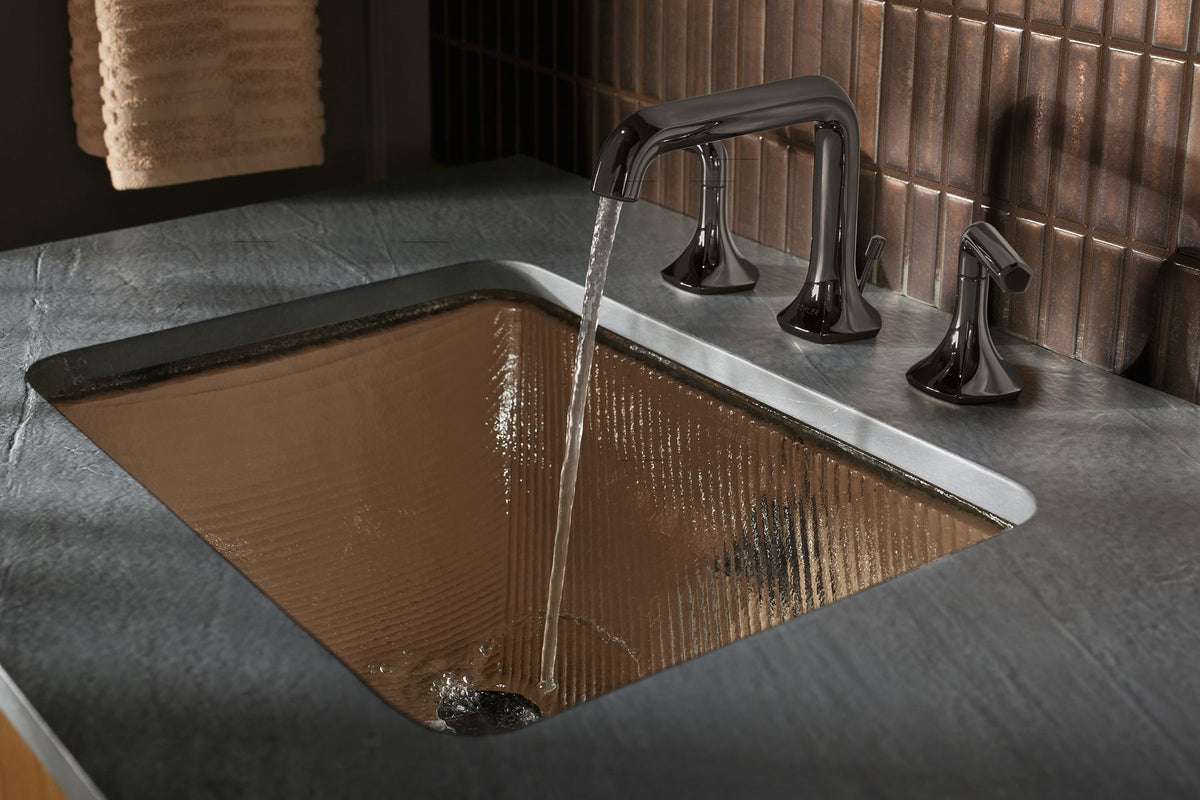 KOHLER K-28823-B11 Yepsen 20" Rectangular Undermount Bathroom Sink, No Overflow - Ice