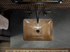 KOHLER K-28823-B11 Yepsen 20" Rectangular Undermount Bathroom Sink, No Overflow - Ice