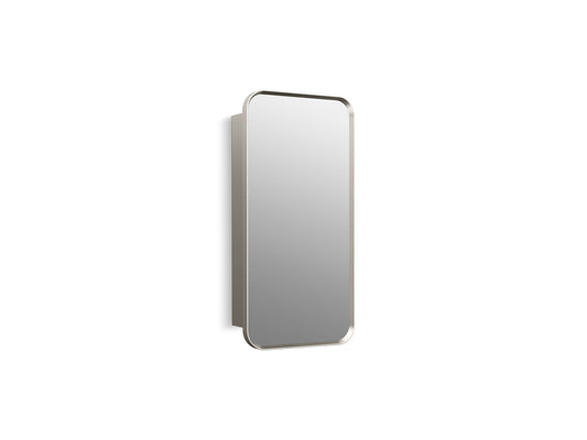 KOHLER K-35569-BNL Verdera 15" x 30" rectangular framed medicine cabinet - Brushed Nickel