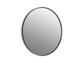KOHLER K-31369-BLL Essential 36" Round Framed Mirror - Matte Black
