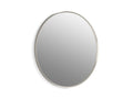 KOHLER K-31369-BNL Essential 36" Round Framed Mirror - Brushed Nickel