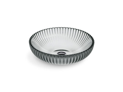 KOHLER K-28824-TG8 Salute 15" round vessel bathroom sink, no overflow - Translucent Stone