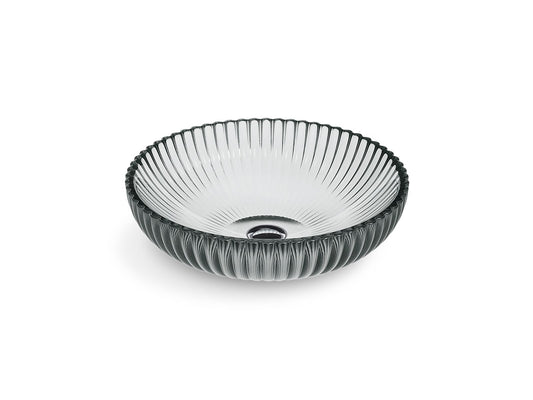 KOHLER K-28824-TG8 Salute 15" round vessel bathroom sink, no overflow - Translucent Stone