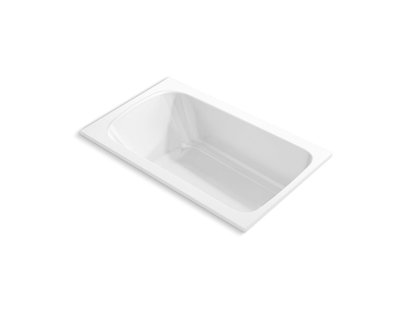 Kohler K-25832-0 Avec 60 In. X 36 In. Drop-In Bath In White