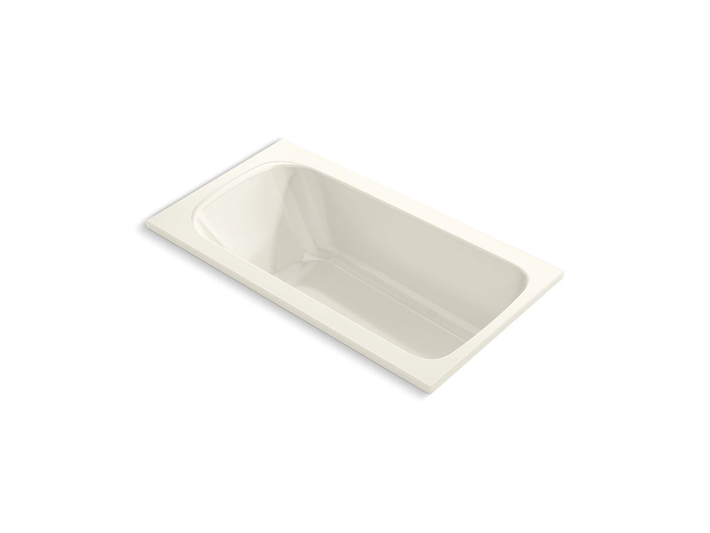 Kohler K-25831-96 Avec 60 In. X 32 In. Drop-In Bath In Biscuit