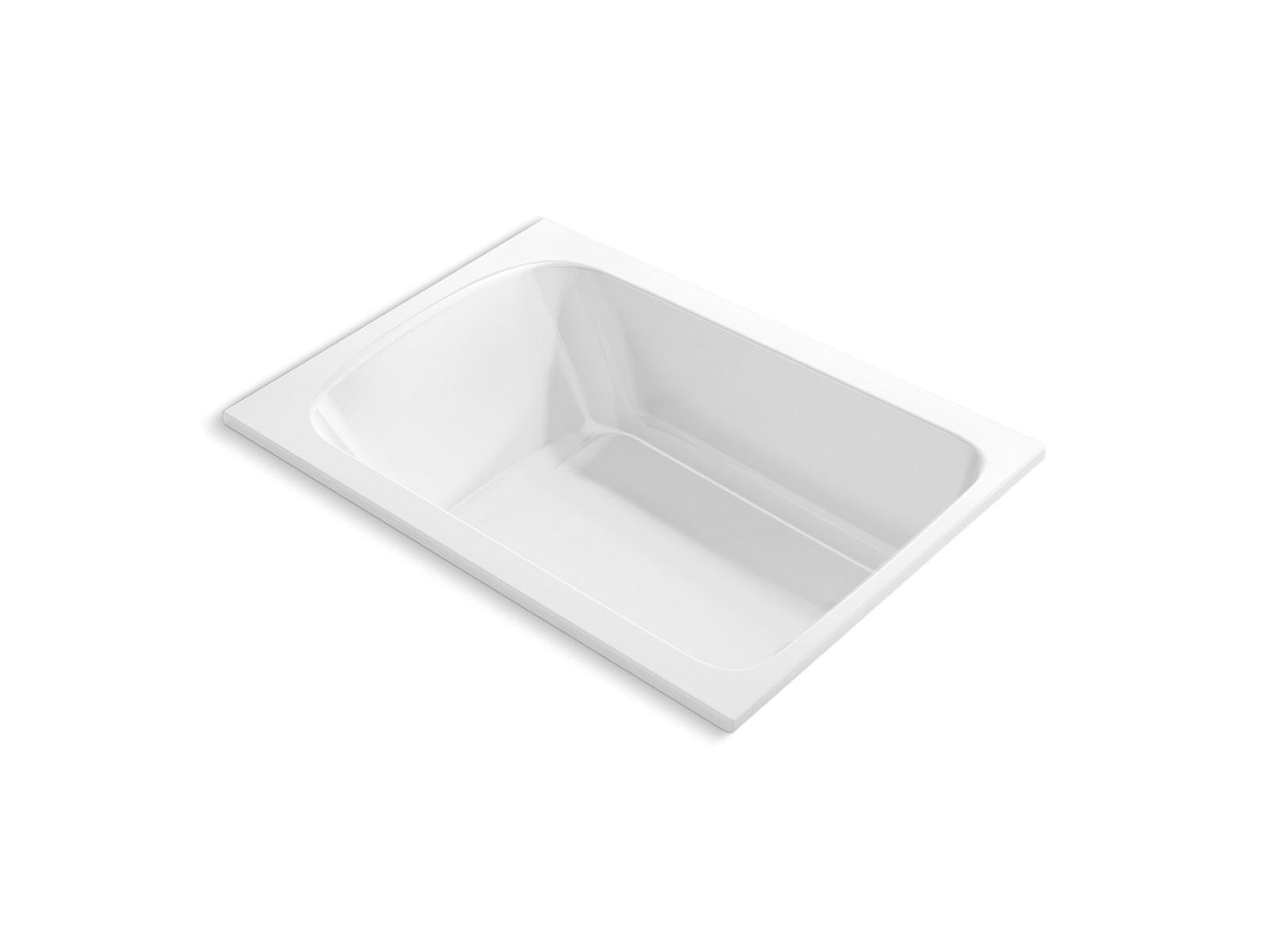 Kohler K-25833-0 Avec 60 In. X 42 In. Drop-In Bath In White