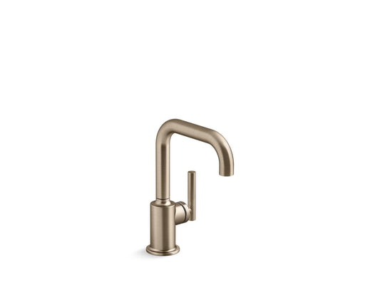 KOHLER K-24077-BV Purist Beverage Faucet In Vibrant Brushed Bronze