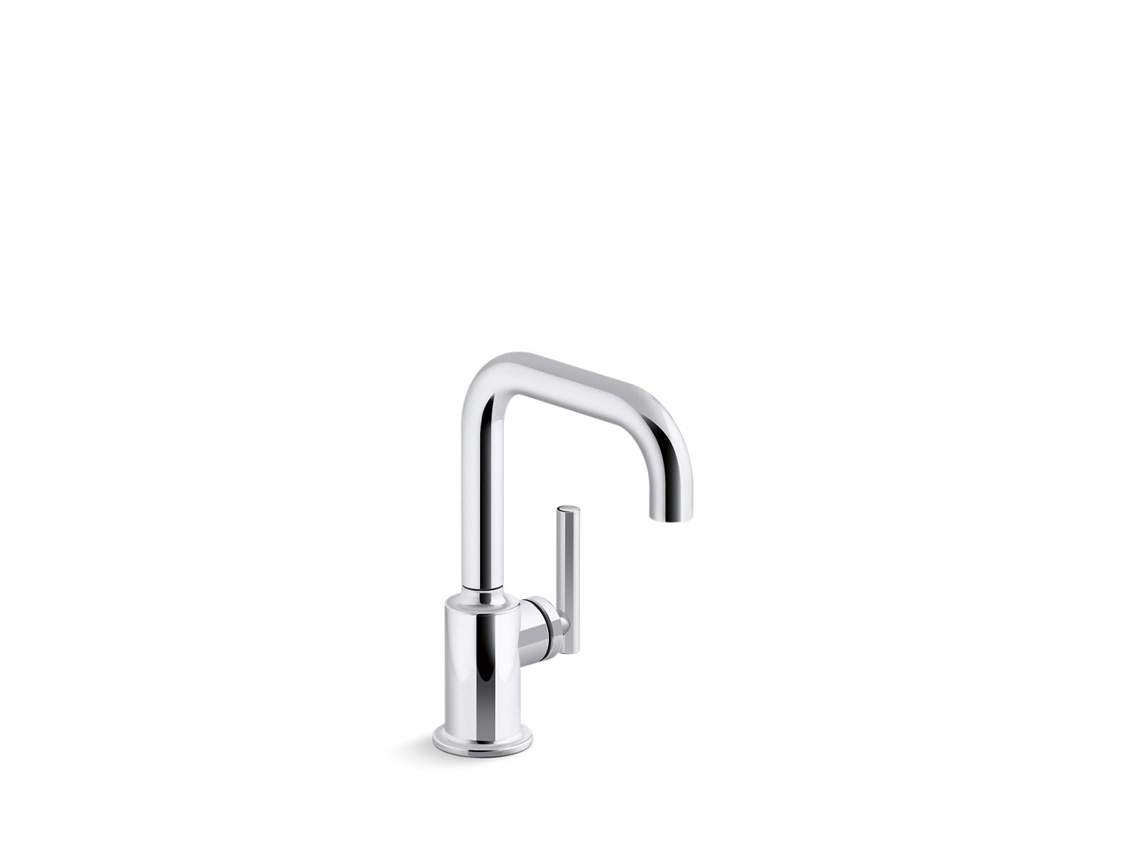 KOHLER K-24077-SN Purist Beverage Faucet - Vibrant Polished Nickel