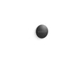 KOHLER K-6324-BL Iron Plains Overflow Cap For Iron Plains Bathroom Sinks - Matte Black
