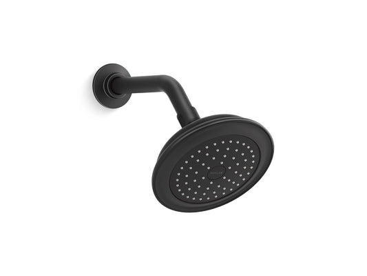 KOHLER K-72773-BL Artifacts Single-Function Showerhead, 2.5 Gpm In Matte Black