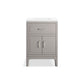 KOHLER K-33551-ASB-1WT Seer 24" Bathroom Vanity Cabinet With Sink And Quartz Top In Mohair Grey