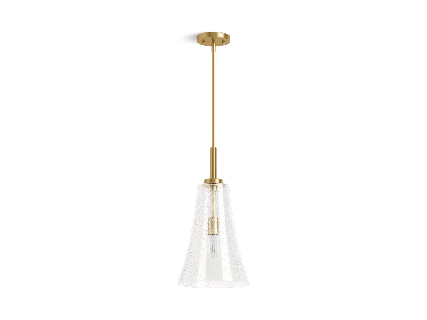 KOHLER K-26850-PE01-2GL Simplice 10" Pendant In Brushed Moderne Brass